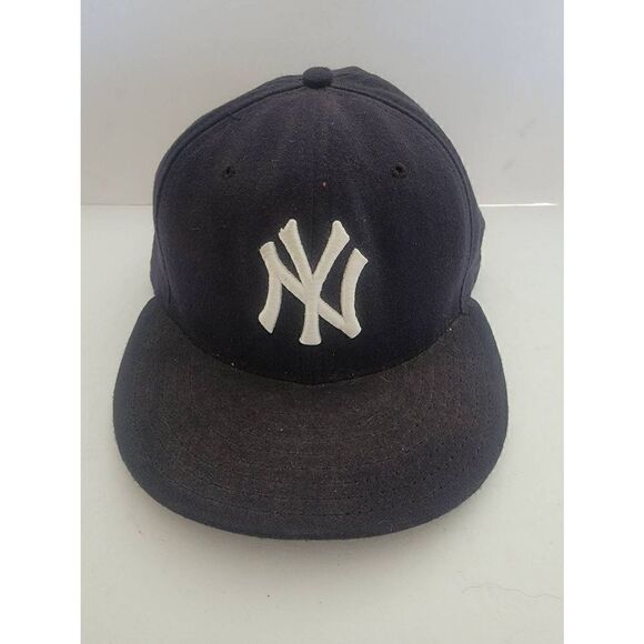 New Era Performance Headwear New York Yankees Unises Hat In Black Size 7 - Picture 1 of 4
